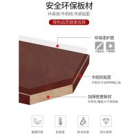 科野 办公家具老板桌办公桌油漆贴实木皮总裁桌大班台经理桌 2m