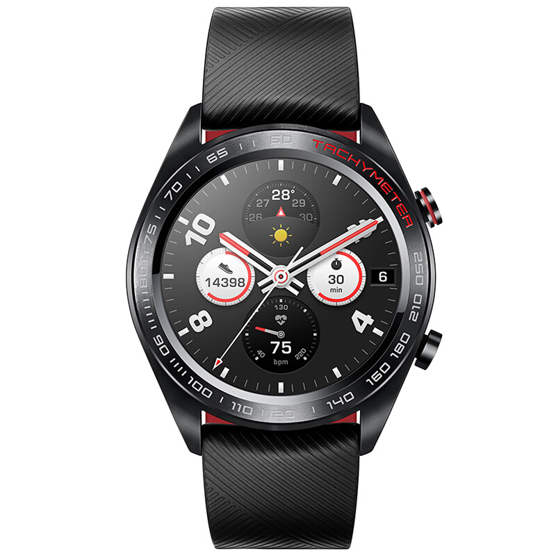 华为/荣耀（HONOR） Magic系列 Magic Watch 时尚智能户外运动手表 熔岩黑（XM）