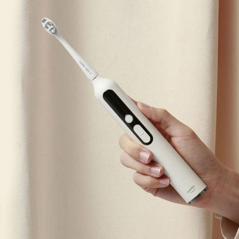 usmile U3S 微泡声波 电动牙刷复古绿高清大图