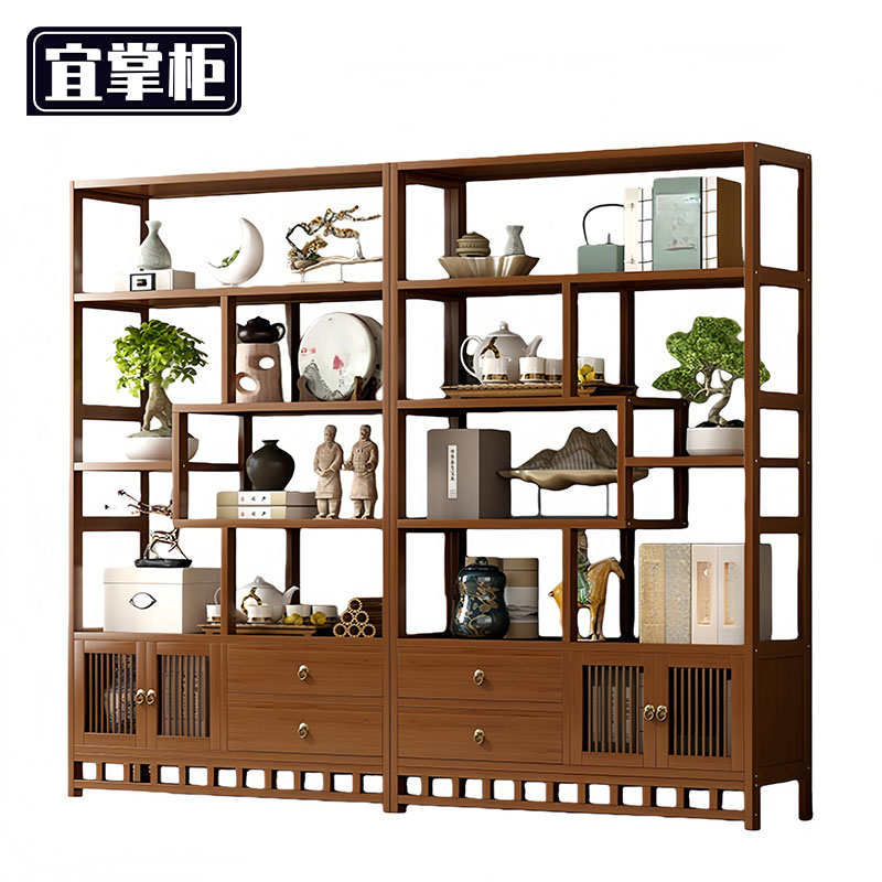 宜掌柜 书架 展示架 书架置物架202*25*175cm组