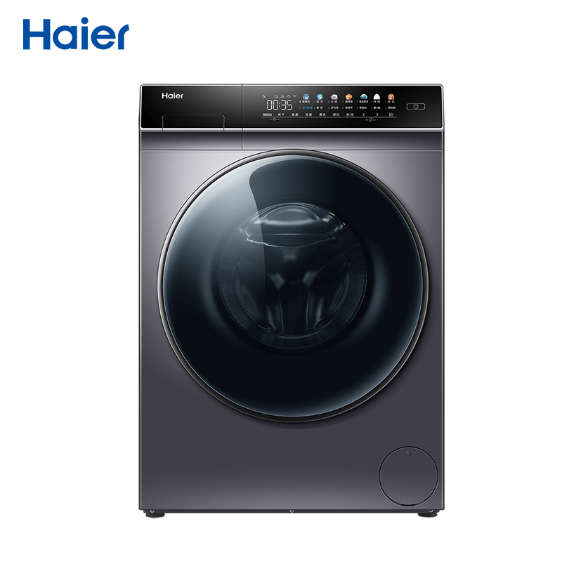 海尔(Haier)晶彩系列2.0 10公斤 香护SPA 直驱变频滚筒洗衣机 全自动 洗烘一体EG100HMATE7SU1高清大图