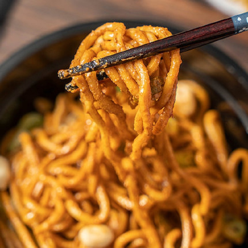 人类老家[免煮即食]免煮鲜拌热干面方便面 方便速食早餐 247G*6碗