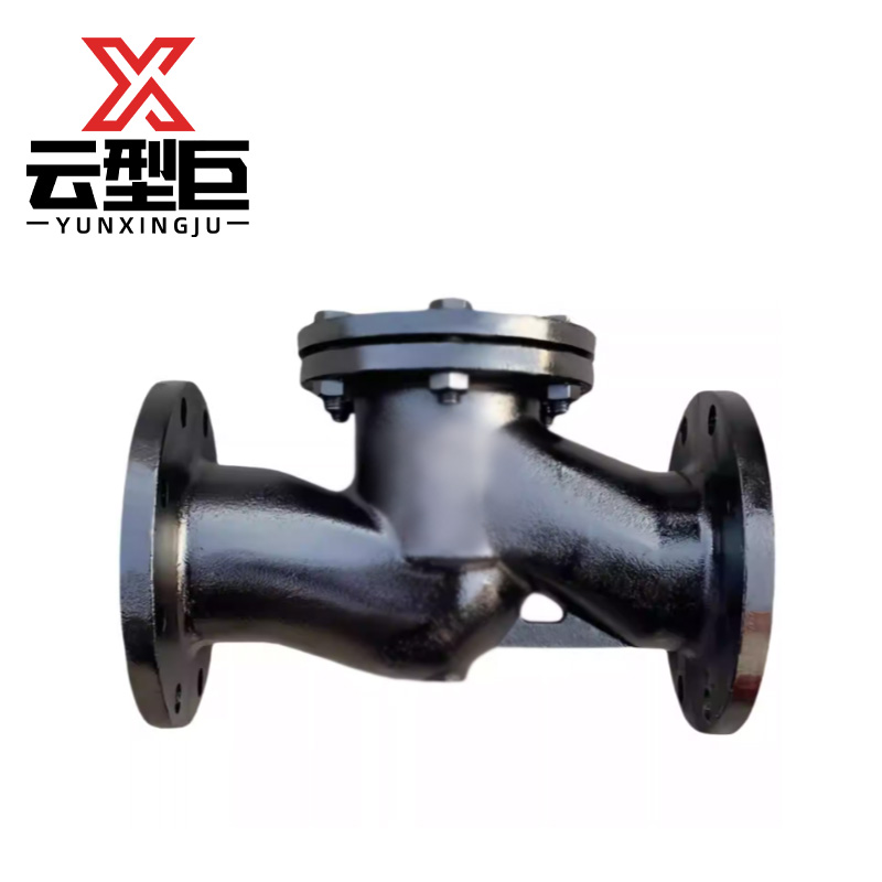 云型巨 铸铁止回阀H41T-16 DN65 个高清大图