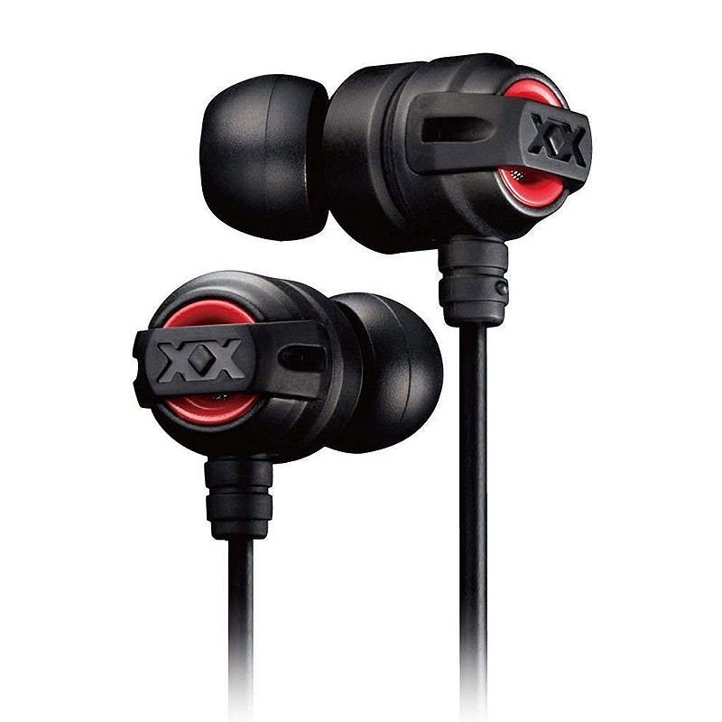 杰伟世（JVC） HA-FX101BT 无线蓝牙运动耳机入耳式超重低音炮跑步健身语音通话耳塞带麦线控 黑色