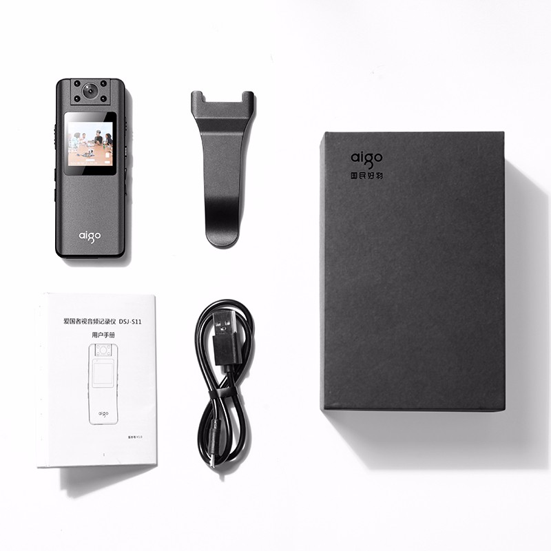 爱国者(aigo) 现场视音频记录仪 DSJ-S11 标配32G 台高清大图