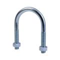 中锦科技 镀锌U型螺栓螺丝加长U形管夹管卡 M12*27*67mm 4.8级 套