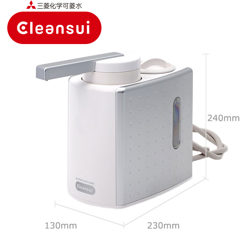 日本三菱 可菱水(CLEANSUI)净水器Q601家用厨房台上式净水机 日本原装进口 净水直饮机过滤器 免插电无废水