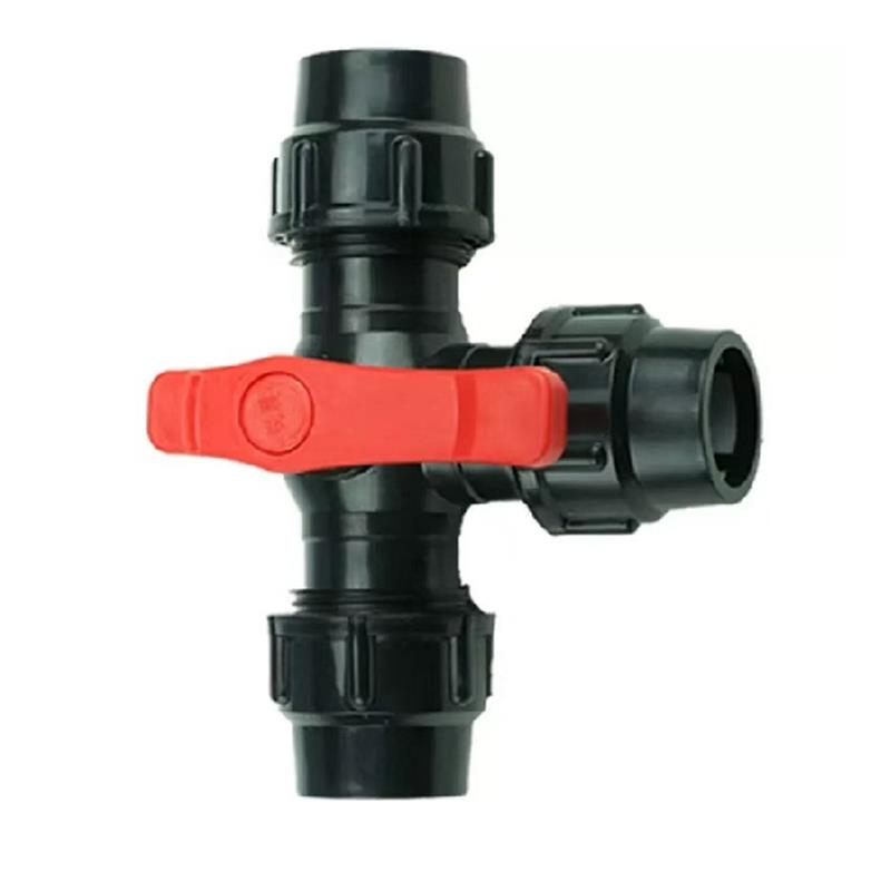 伟鹏双兴 PE快接三通球阀 20黑色(4分) 个高清大图