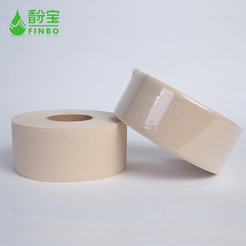 2层本色大卷纸原色大盘纸小盘纸商用卫生纸整箱12卷