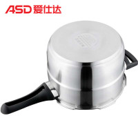 爱仕达(ASD) 锅具22CM六保险304不锈钢高压锅 燃气电磁炉压力锅 D1822