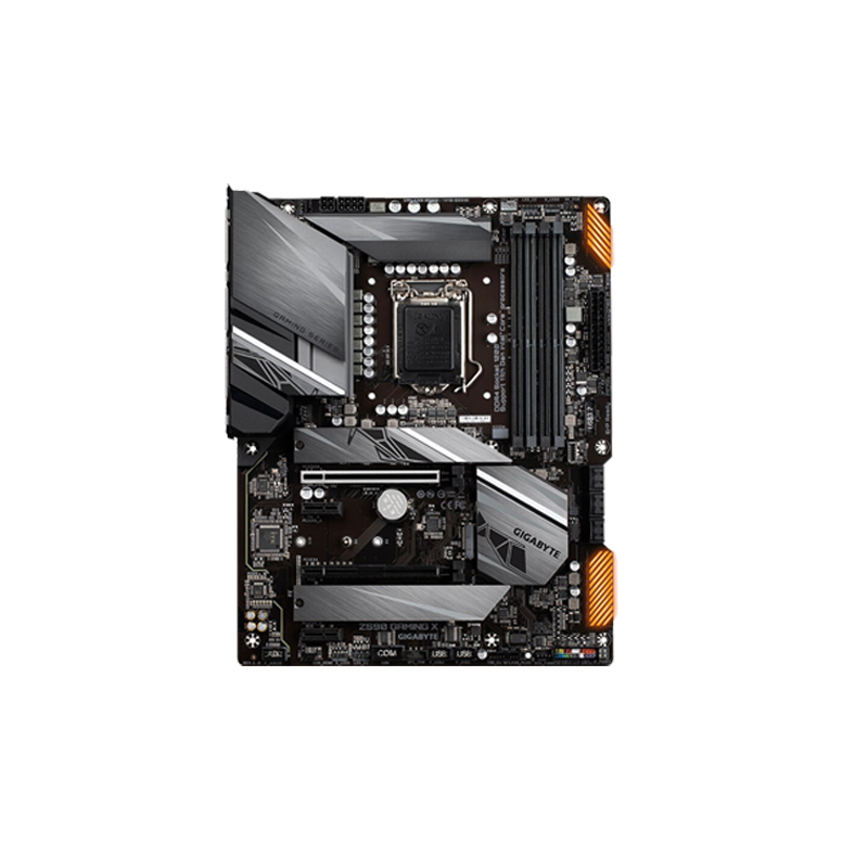 技嘉魔鹰Z590 GAMING X+英特尔I5 11400F CPU 板U套装