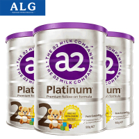 A2 Platinum 白金婴幼儿配方奶粉900g 2段3罐 新西兰原装进口