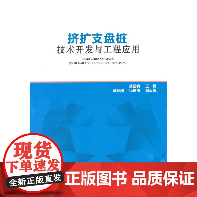 挤扩支盘桩技术开发与工程应用 徐至钧 中国建筑工业出版社 正版书籍高清大图