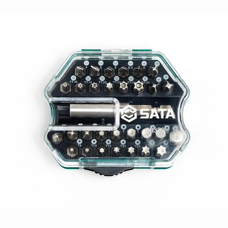 世达/SATA 09332 31件套6.3系列电动旋具头组套