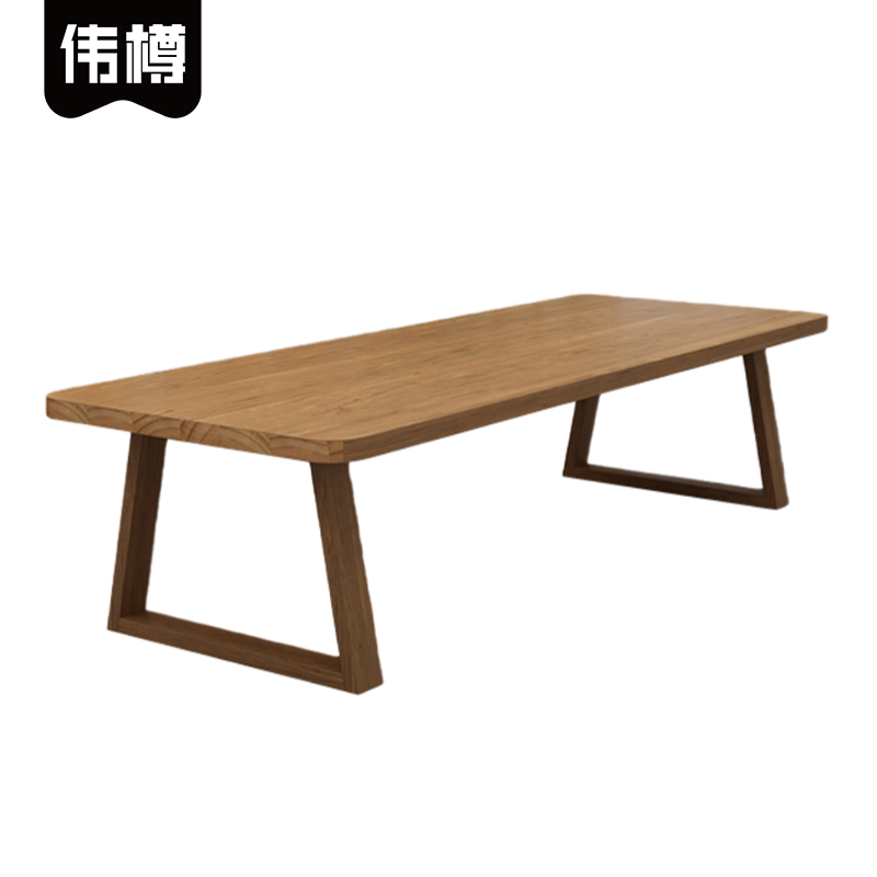 伟樽书桌办公桌220*90*75cm张高清大图