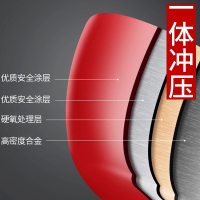 苏泊尔(SUPOR)平底锅不粘锅煎锅 平底小锅煎盘牛排锅烙饼锅 家用燃煤气电磁炉炒菜锅 26cm 红色 燃气电磁炉通用