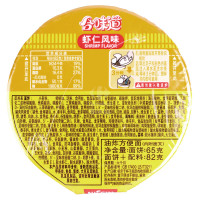 合味道虾仁风味杯面74g