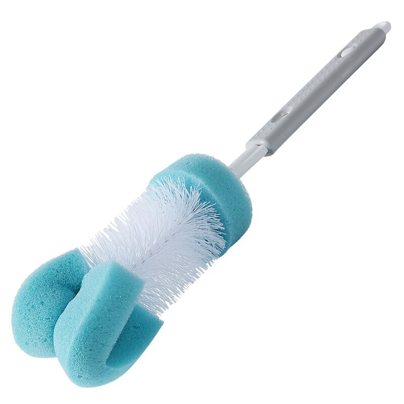 美丽雅 杯刷长柄可伸缩小刷子清洁茶杯水杯海绵清洁刷HC063860