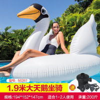 INTEX独角兽游泳圈成人充气玩具浮排浮床加厚火烈鸟水上儿童坐骑