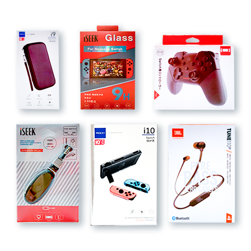 任天堂 (Nintendo)Switch 红蓝豪华全能套装( 便携包+防蓝光膜+蓝牙手柄+JBL耳机+蓝牙器 )游戏机高清大图