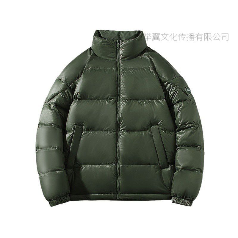 JEEP SPIRIT新款情侣羽绒服防风多袋大码时尚休闲男女羽绒外套