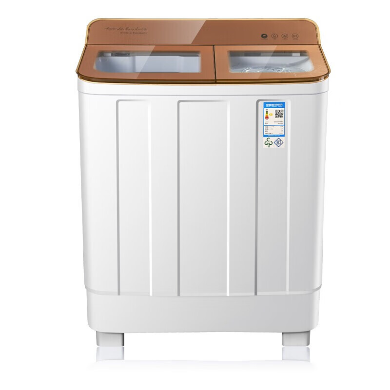 奥克斯洗衣机洗+脱16.5KG金半自动大容量双缸双桶家用租房波轮小型迷你高清大图