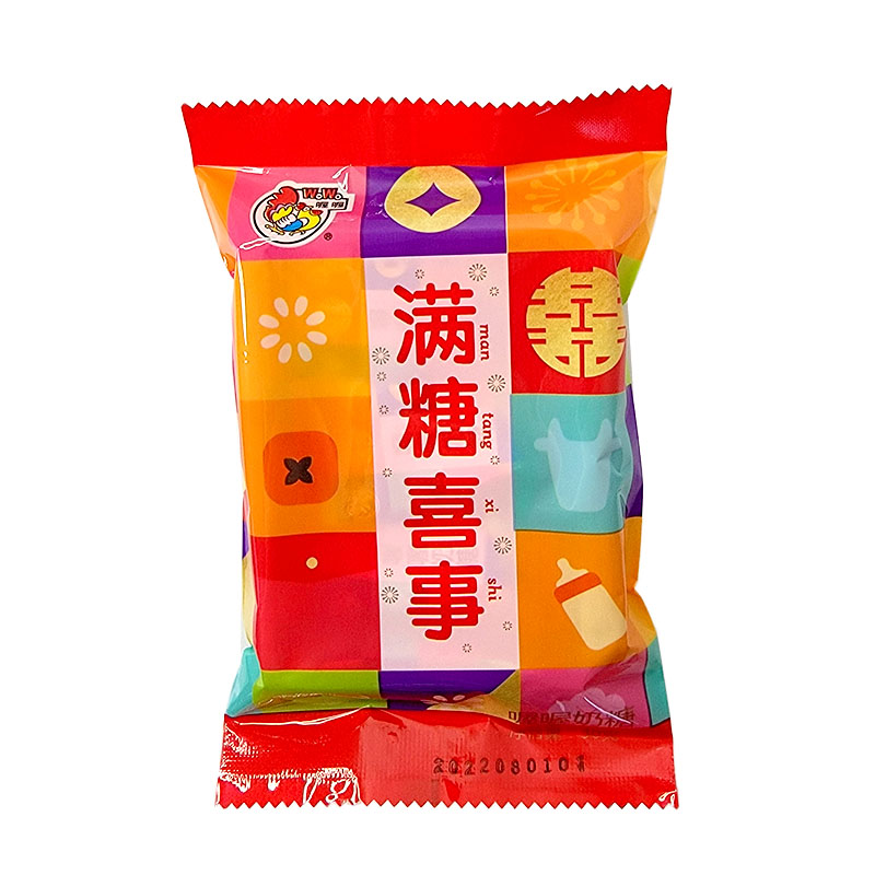 喔喔奶糖袋装30g满糖喜事佳佳奶糖婚庆结婚喜糖年货休闲零食品高清大图