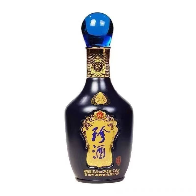 珍酒神奇三号 53度500ml单瓶 酱香型 新老版本年份随机高清大图