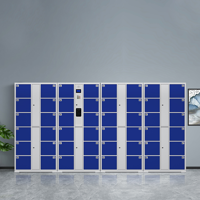臻远 ZY-CBGC-04 电子存包柜智能寄存柜密码柜子储物柜 48门自编码高清大图