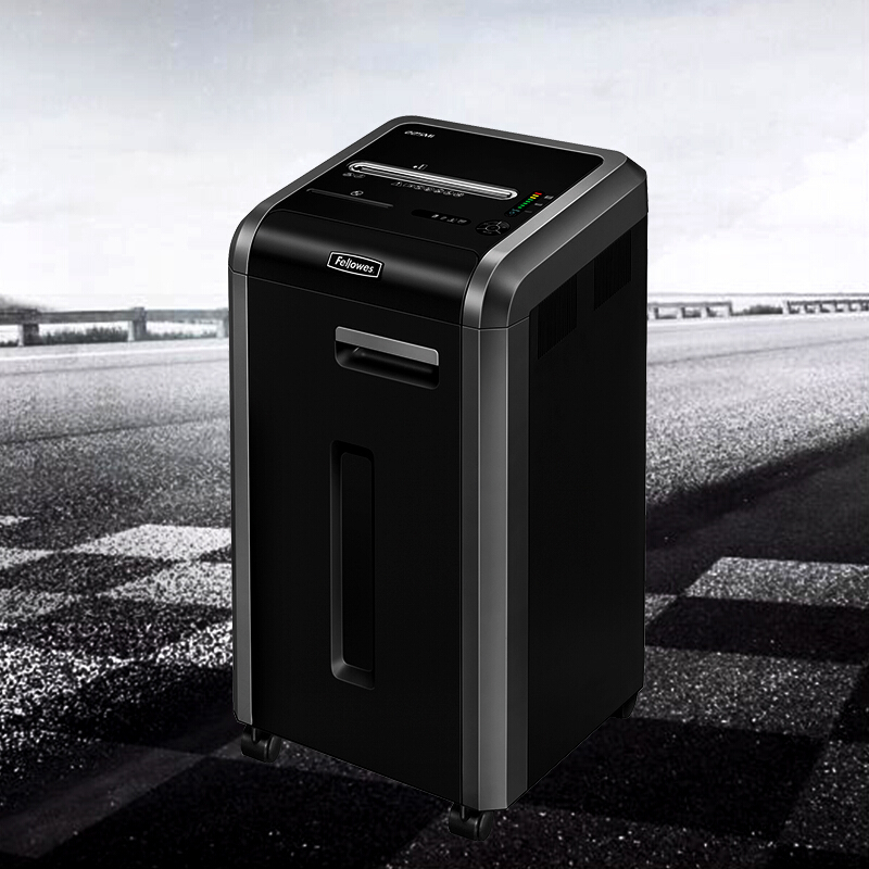 范罗士(Fellowes)225mi碎纸机中大型办公系列 可连续工作(2*12mm/手动14张/连续工作/61L纸屑桶