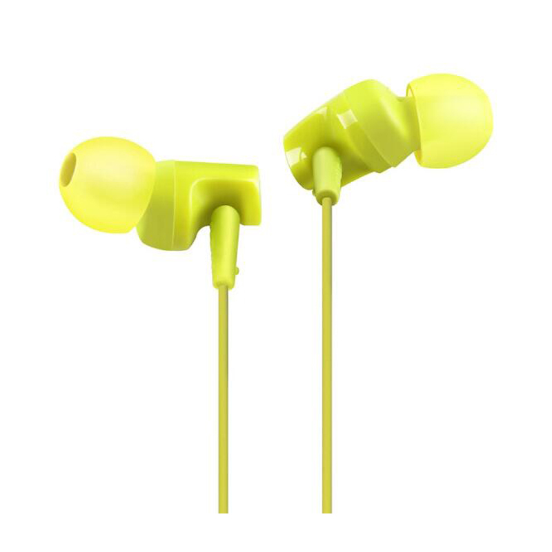 Audio Technica/铁三角 ATH-CLR100IS (绿色) 入耳式线控通话耳机 智能手机专用耳麦