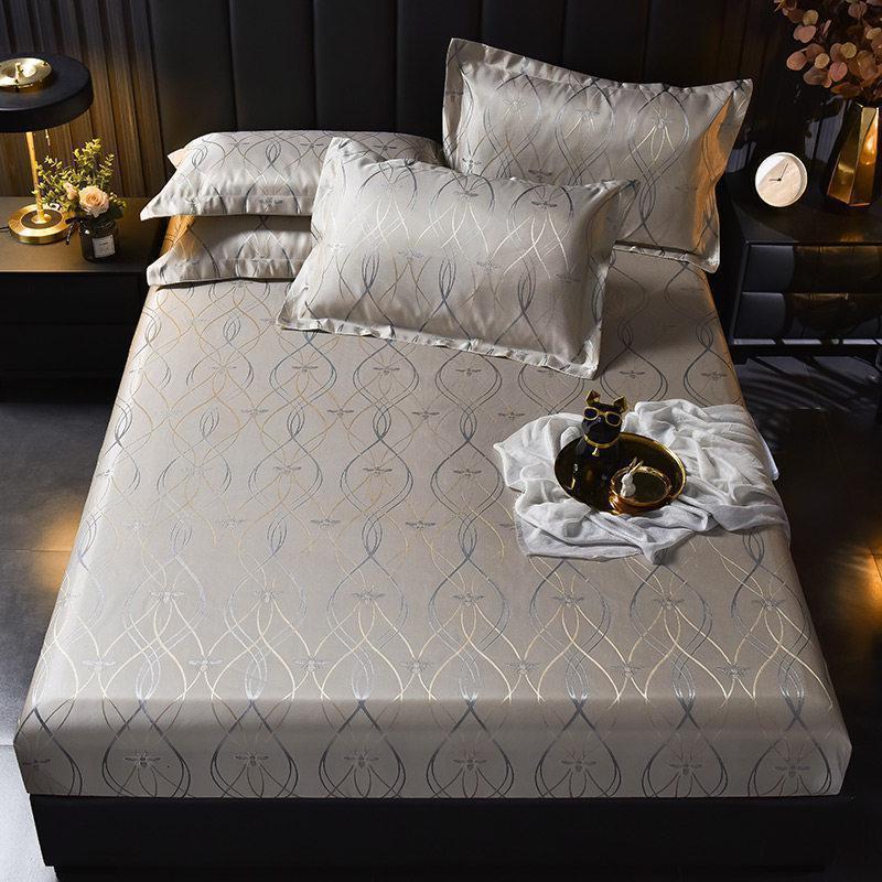 美帮汇夏季床笠款冰丝凉席三件套单双人空调软席1.2m1.5米欧式1.8床席子 莱卡特 1.2m（4英尺）床