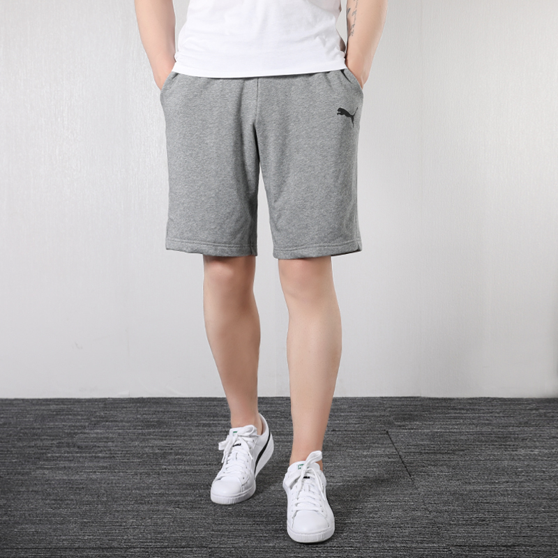 Puma/彪马 男士运动裤 舒适透气运动休闲裤短裤系带五分裤844800-51-53