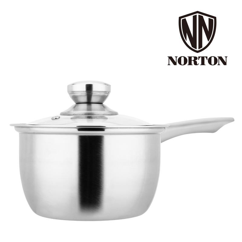诺顿NORTON 家悦单柄奶锅18CM 3TJY018高清大图