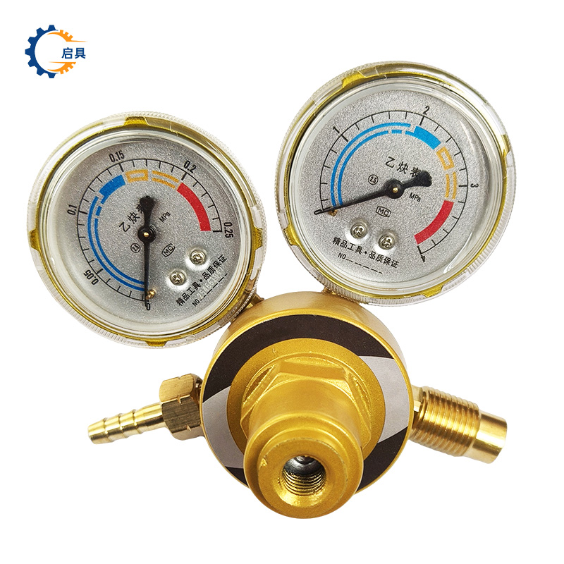 启具全铜防爆乙炔减压表 602 个高清大图
