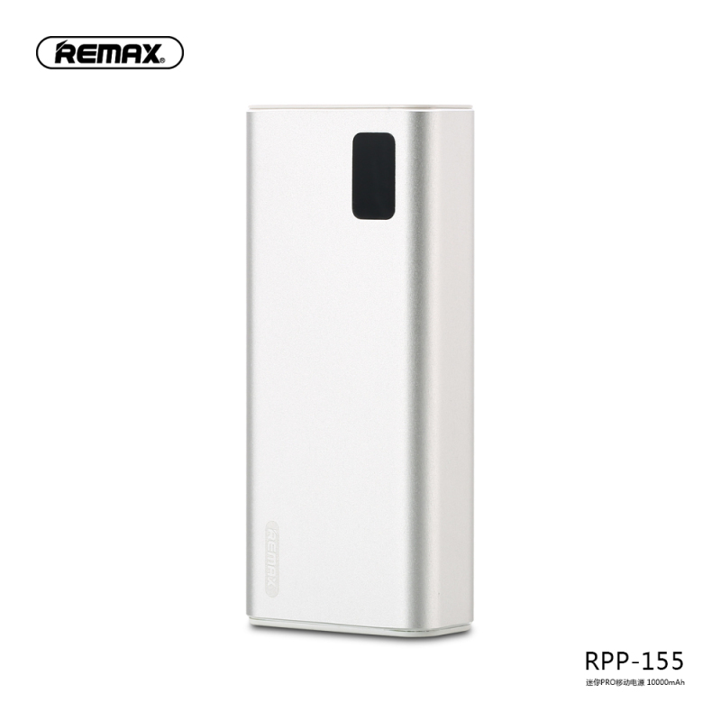 REMAX睿量 迷你PRO 移动电源 RPP-155 10000mAh 暴风银 双USB手机充电宝