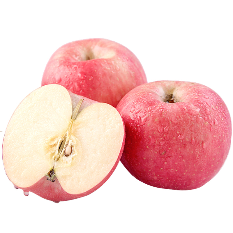 山东烟台红富士苹果80左右新鲜水果苹果5斤苏宁特色生鲜
