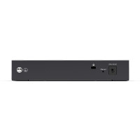 锐捷(Ruijie)RG-ES205C-P 企业级办公监控工程交换器 宿舍监控分流器 网线分线器 黑色