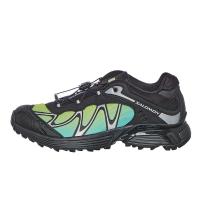 SALOMON女款透气跑步鞋轻便舒适速系防震稳定运动鞋 Black_/_Iced_Aqua_/_Ftw_Silver 38.5