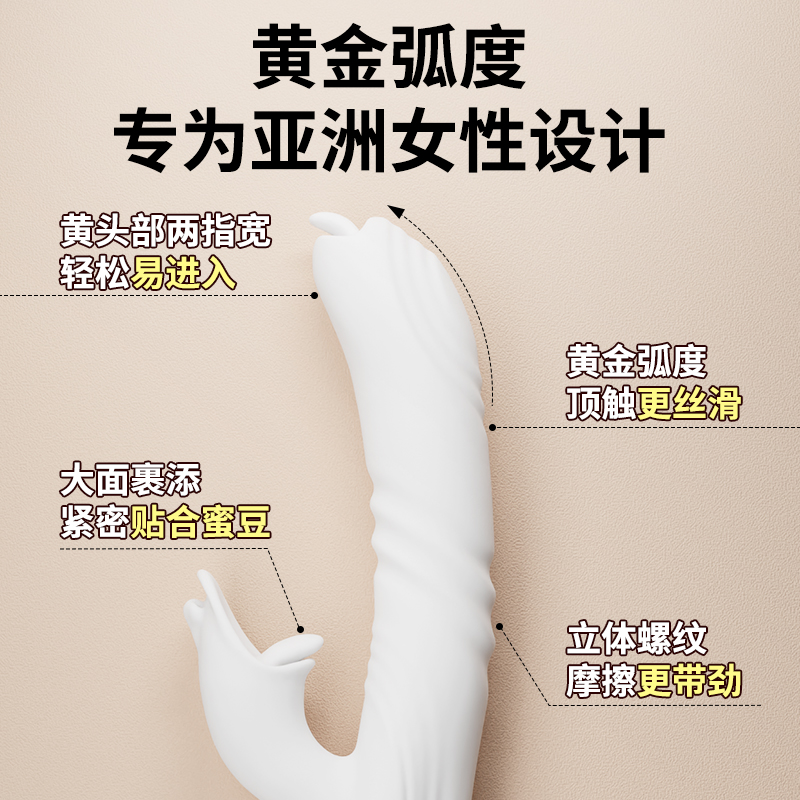 震动棒惊艳体验快感强劲动力刺激感觉激情方便夫妻调教强震全自动伸缩玩具成人用品高清大图