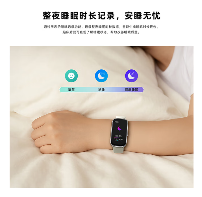 纽曼(Newmine)NM-IS003跑步骑行登山心率血氧健康监测运动手环高清大图