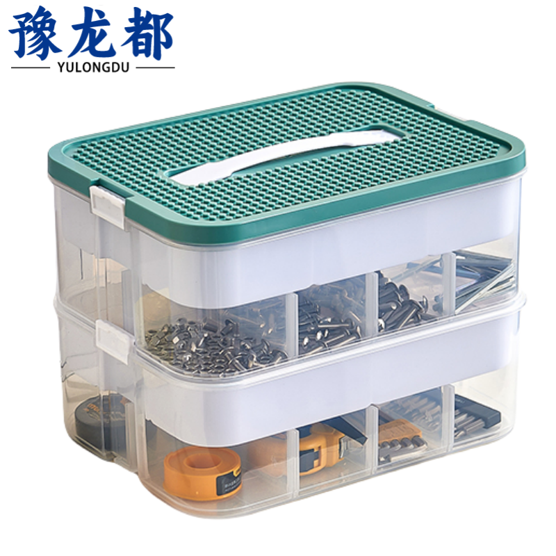 豫龙都 收纳盒二层个