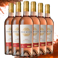 法国原瓶进口 普莱密斯 庄园桃红葡萄酒 Premius Rose 整箱装750ml*6