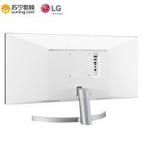 LG 29WK600-W 29英寸 21:9宽屏 FHD HDR10 IPS屏 sRGB99% FreeSync 三面微边框 低闪屏显示器