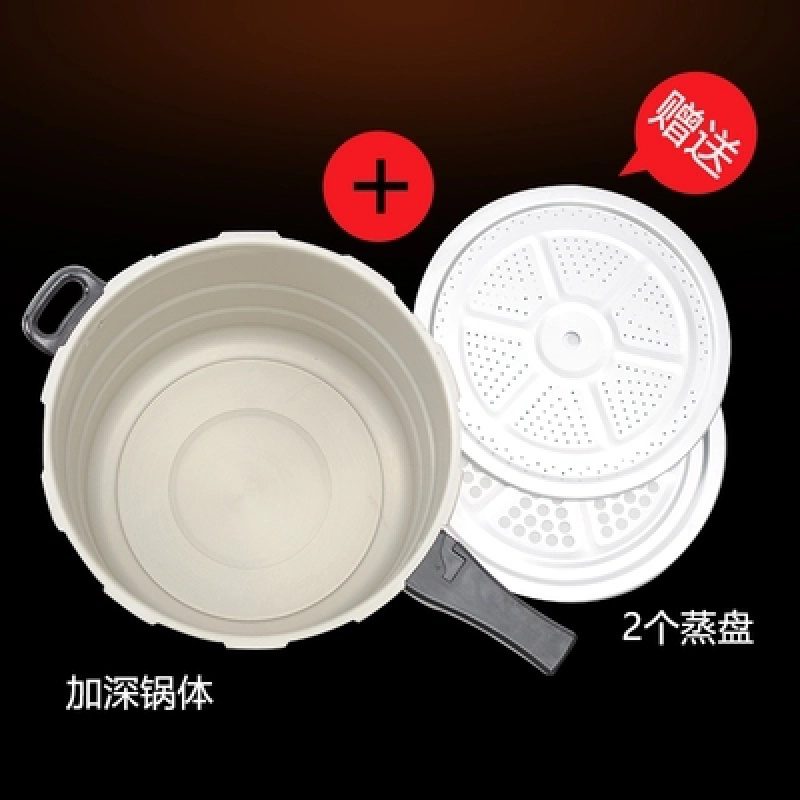 燃气商用高压锅特大号餐厅纳丽雅大容量高压锅防爆食堂大号加厚压力锅 36CM27L(深29CM)明火用,40-45人