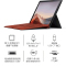 微软Surface Pro 7 i7 16G+512G 典雅黑 12.3英寸触屏 平板电脑二合一 G7显卡 2.7K 3:2生产力 win10系统 固态硬盘 笔记本轻薄本 苏宁自营
