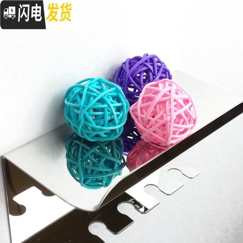 三维工匠创意免打孔不锈钢牙刷架子卫生间用品用具浴室牙具座牙膏置物架 k20[打孔安装]优质不锈钢送水平仪