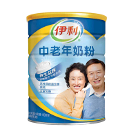 【4罐送乐扣套装】伊利 中老年营养 成人奶粉900克/g 罐装
