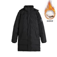 361°男士外套2018冬季新款中长款运动羽绒服361°加厚保暖时尚运动外套男士