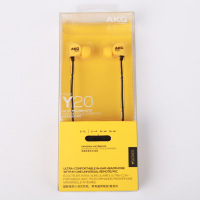 AKG Y20U入耳式耳机 手机耳机 立体声音乐耳机 通用线控潮流出街 带麦可通话 黄色